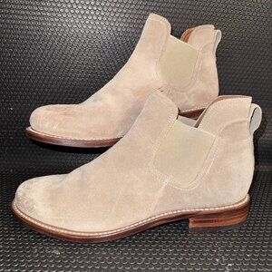 Ariat Two24 Rio Tan Suede Leather Ankle Comfort Chelsea Boots Men’s Size 10D